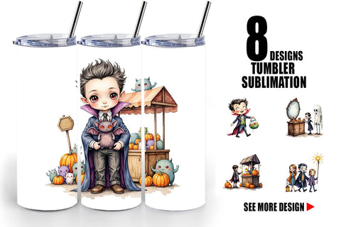 Tumbler Vampire Market Haul Sublimation artnoy 