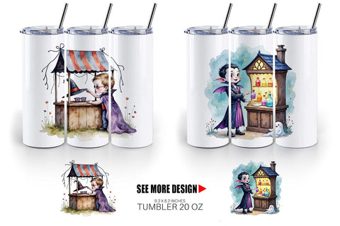 Tumbler Vampire Market Haul Sublimation artnoy 