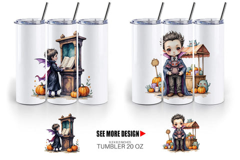 Tumbler Vampire Market Haul Sublimation artnoy 