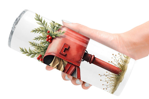 Tumbler Vintage Christmas Journey Sublimation artnoy 