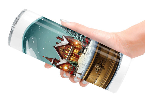 Tumbler Vintage Christmas Sublimation artnoy 
