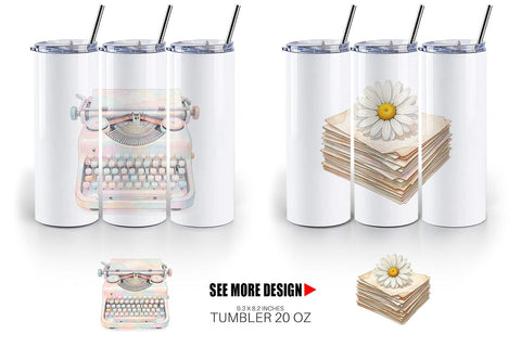 Tumbler Vintage Groovy Teacher Accessory Sublimation artnoy 