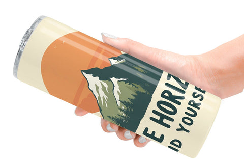 Tumbler Vintage Wanderlust Quotes Sublimation artnoy 