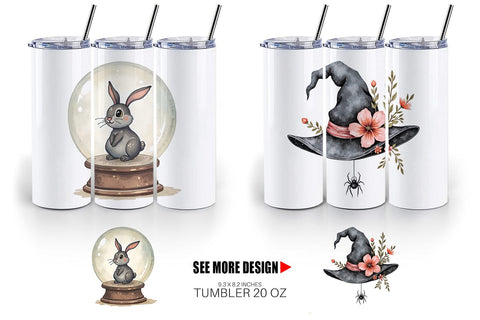 Tumbler Vintage Witchy Vibes Sublimation artnoy 