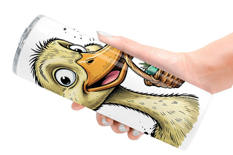Tumbler Wacky Easter Animal Sublimation artnoy 