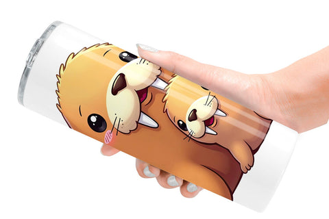 Tumbler Walrus Mother's Day Sublimation artnoy 