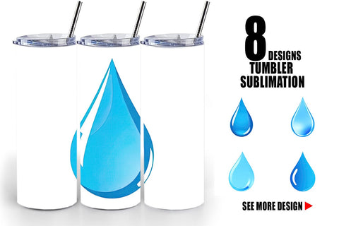 Tumbler Water Droplet Sublimation artnoy 