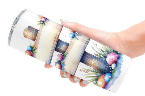 Tumbler Watercolor Cute Ocean Objects Sublimation artnoy 