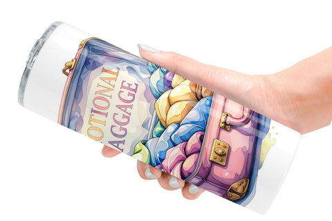 Tumbler Watercolor Cynical Travel And Hiking Art Sublimation artnoy 