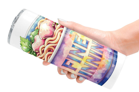 Tumbler Watercolor Funny Broke Traveler Quotes Sublimation artnoy 