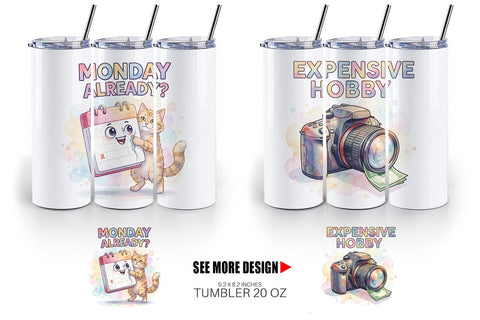 Tumbler Watercolor Funny Sarcastic Gear Quotes Sublimation artnoy 