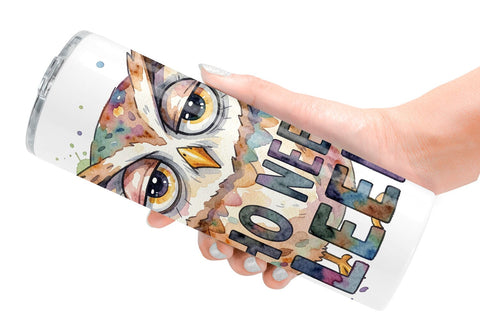 Tumbler Watercolor Funny Ugly Cute Animal Mom Quotes Sublimation artnoy 