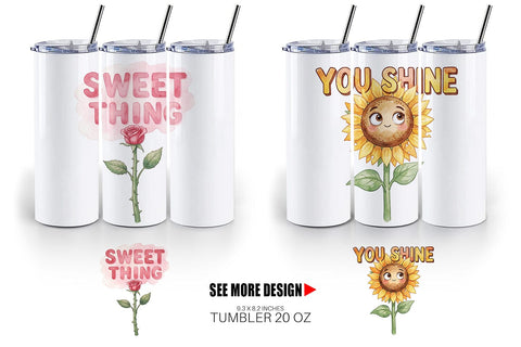 Tumbler Watercolor Funny Wonky Floral Mom Art Quotes Sublimation artnoy 