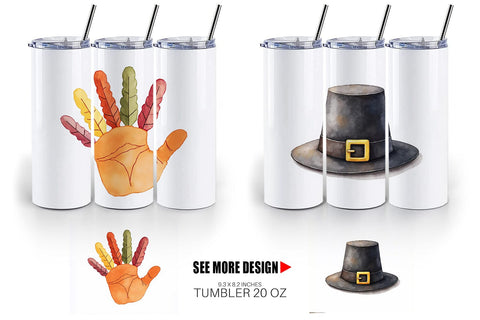 Tumbler Watercolor Kids Table Crafts Sublimation artnoy 