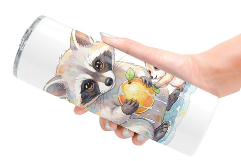 Tumbler Watercolor Magical Forest Motherhood Sublimation artnoy 