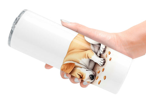 Tumbler Watercolor Post Feast Coma Sublimation artnoy 