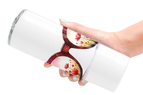 Tumbler Watercolor Retro Picnic & Pastimes 70s Lifestyle Sublimation artnoy 