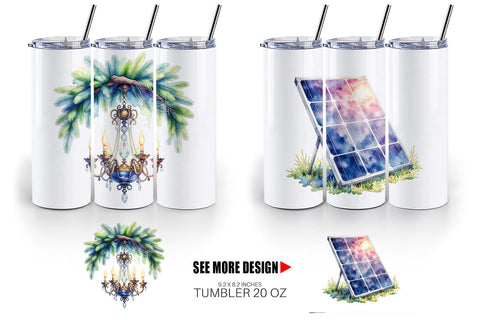 Tumbler Watercolor Sarcastic Glamping Fails Sublimation artnoy 