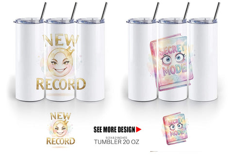 Tumbler Watercolor Sarcastic Retro Gaming Quotes Sublimation artnoy 