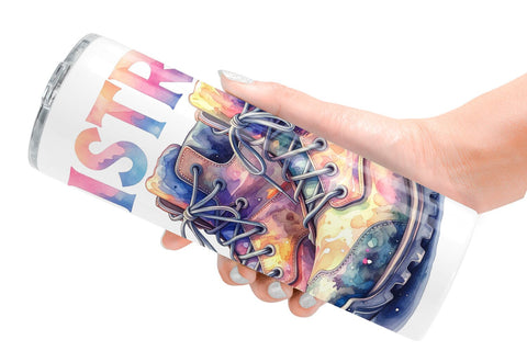 Tumbler Watercolor Sarcastic Wanderlust Quotes Sublimation artnoy 