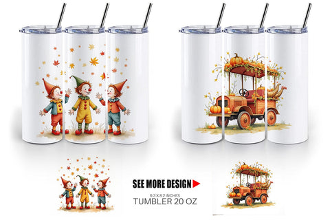 Tumbler Watercolor Thanksgiving Parade Sublimation artnoy 
