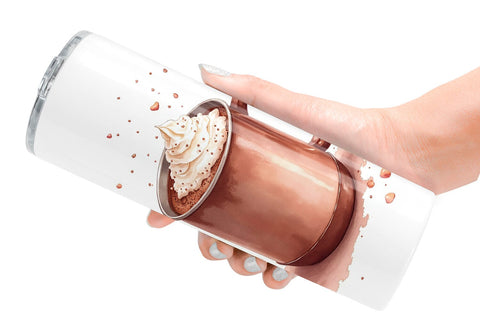 Tumbler Watercolor Thanksgiving Parade Sublimation artnoy 