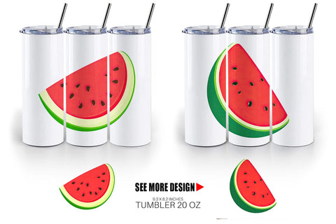 Tumbler Watermelon Sublimation artnoy 