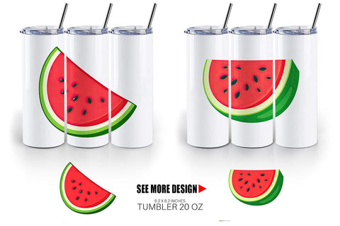 Tumbler Watermelon Sublimation artnoy 