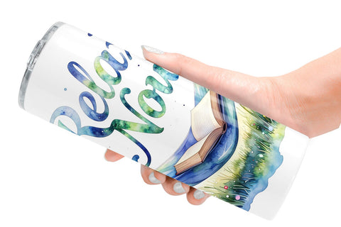 Tumbler Weekend Reading Quotes Sublimation artnoy 
