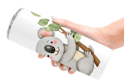 Tumbler Whimsical Animal Parade Sublimation artnoy 