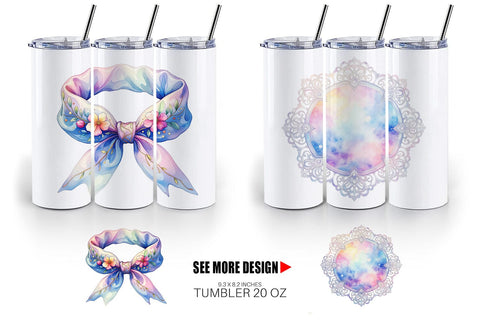 Tumbler Whimsical Apron & Chef Hat Sublimation artnoy 