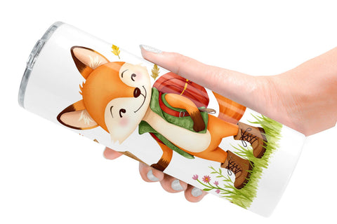 Tumbler Wild Animal Adventures Sublimation artnoy 