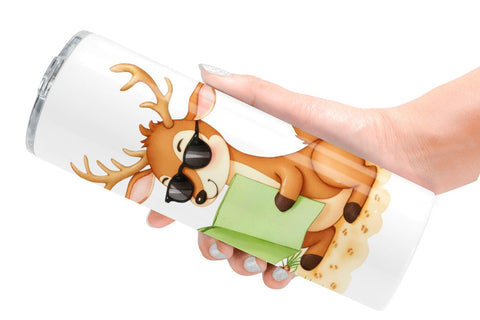 Tumbler Wild Animal Adventures Sublimation artnoy 