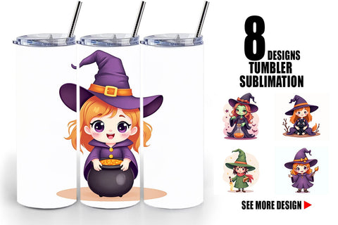 Tumbler Witch Vibes Sublimation artnoy 