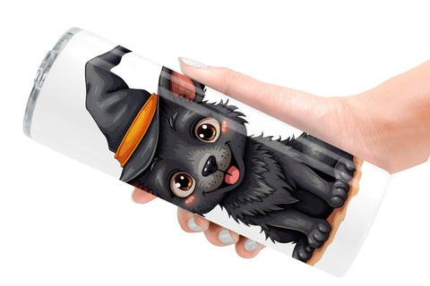 Tumbler Witchy Pup Sublimation artnoy 