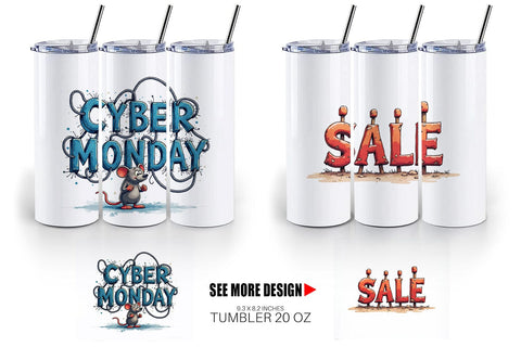 Tumbler Witty Warning Icons Sublimation artnoy 