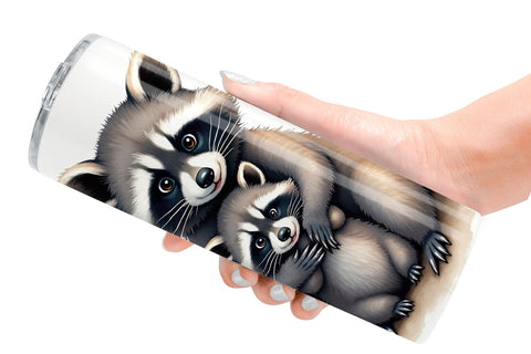 Tumbler Woodland Babies Sublimation artnoy 