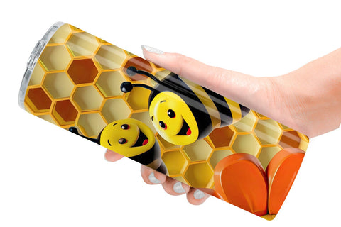 Tumbler Wrap 3D Honeycomb Sublimation artnoy 