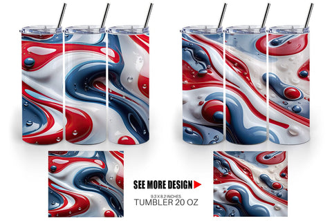 Tumbler Wrap 3D Liquid Sublimation artnoy 