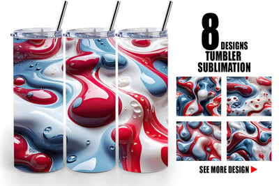 Tumbler Wrap 3D Liquid Sublimation artnoy 
