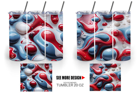 Tumbler Wrap 3D Liquid Sublimation artnoy 