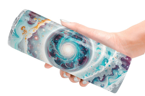 Tumbler Wrap Abstract Vortex Sublimation artnoy 