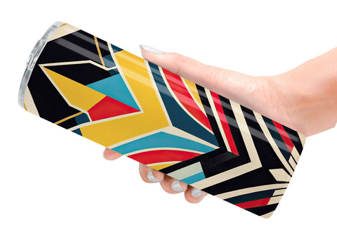 Tumbler Wrap Art Deco Pattern Sublimation artnoy 