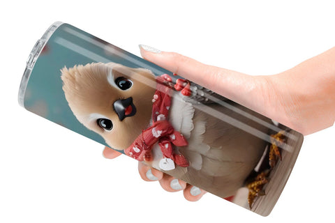 Tumbler Wrap Bird Bohemian Sublimation artnoy 