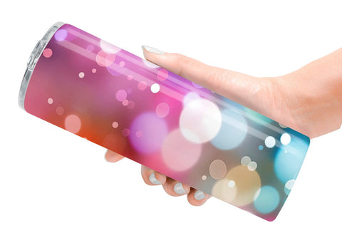 Tumbler Wrap Bokeh Effect Sublimation artnoy 