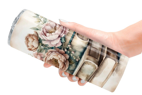 Tumbler Wrap Book Stack Sublimation artnoy 
