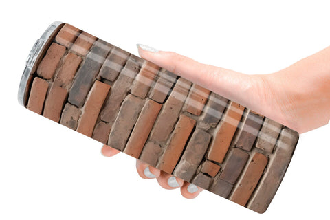 Tumbler Wrap Brick Wall Sublimation artnoy 