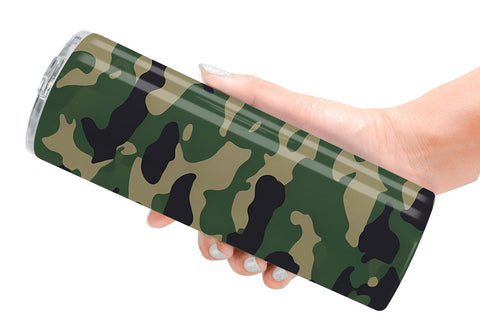Tumbler Wrap Camouflage Texture Sublimation artnoy 
