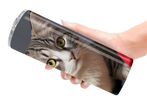 Tumbler Wrap Cat Noel Sublimation artnoy 
