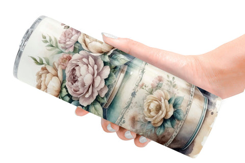 Tumbler Wrap Ceramic Cookie Jar Sublimation artnoy 